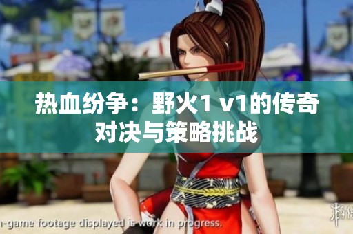 热血纷争：野火1 v1的传奇对决与策略挑战