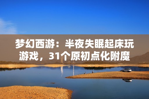 梦幻西游：半夜失眠起床玩游戏，31个原初点化附魔宝珠的奇妙旅程