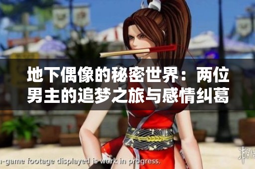 地下偶像的秘密世界：两位男主的追梦之旅与感情纠葛