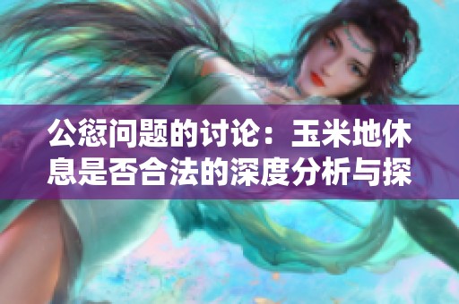 公愆问题的讨论：玉米地休息是否合法的深度分析与探讨