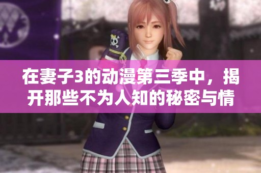 在妻子3的动漫第三季中，揭开那些不为人知的秘密与情感纠葛