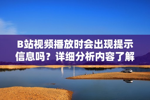 B站视频播放时会出现提示信息吗？详细分析内容了解一下