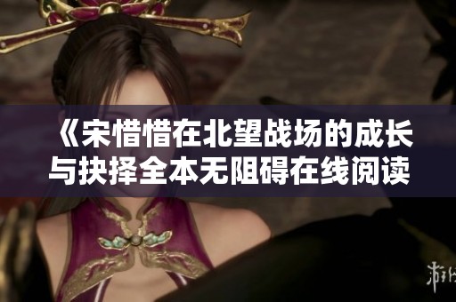 《宋惜惜在北望战场的成长与抉择全本无阻碍在线阅读》
