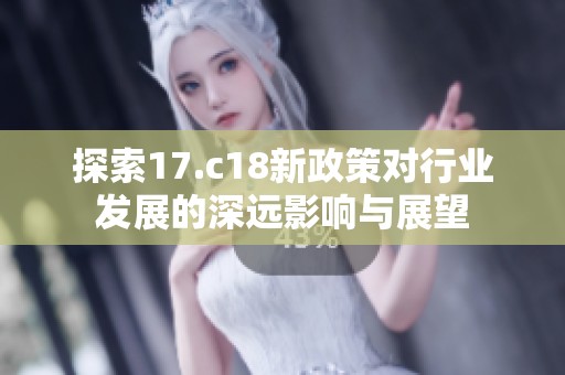 探索17.c18新政策对行业发展的深远影响与展望
