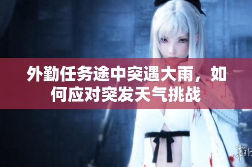 外勤任务途中突遇大雨，如何应对突发天气挑战