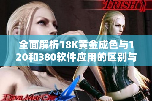全面解析18K黄金成色与120和380软件应用的区别与优势