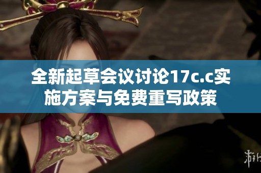 全新起草会议讨论17c.c实施方案与免费重写政策