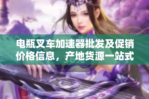 电瓶叉车加速器批发及促销价格信息，产地货源一站式查询