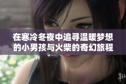 在寒冷冬夜中追寻温暖梦想的小男孩与火柴的奇幻旅程