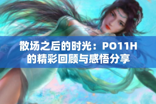 散场之后的时光：PO11H的精彩回顾与感悟分享
