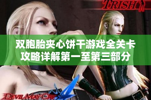 双胞胎夹心饼干游戏全关卡攻略详解第一至第三部分