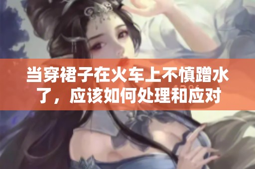 当穿裙子在火车上不慎蹭水了，应该如何处理和应对