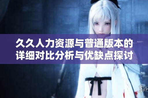 久久人力资源与普通版本的详细对比分析与优缺点探讨