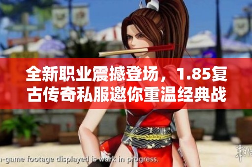全新职业震撼登场，1.85复古传奇私服邀你重温经典战斗乐趣