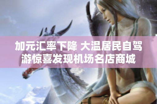 加元汇率下降 大温居民自驾游惊喜发现机场名店商城
