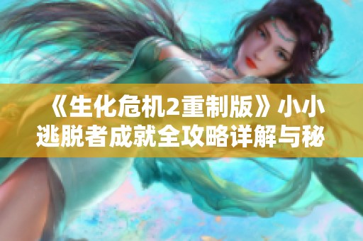 《生化危机2重制版》小小逃脱者成就全攻略详解与秘籍分享