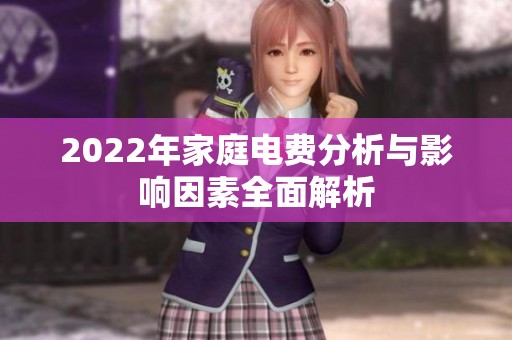 2022年家庭电费分析与影响因素全面解析
