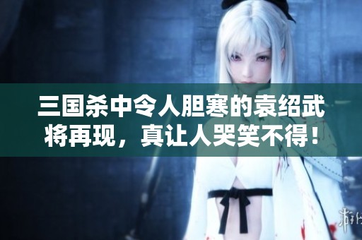 三国杀中令人胆寒的袁绍武将再现，真让人哭笑不得！