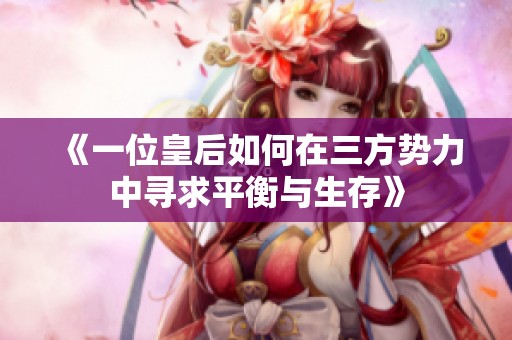 《一位皇后如何在三方势力中寻求平衡与生存》