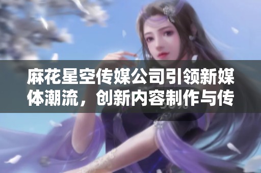 麻花星空传媒公司引领新媒体潮流，创新内容制作与传播模式