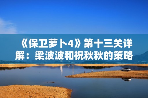 《保卫萝卜4》第十三关详解：梁波波和祝秋秋的策略与技巧分享
