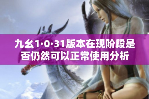 九幺1·0·31版本在现阶段是否仍然可以正常使用分析