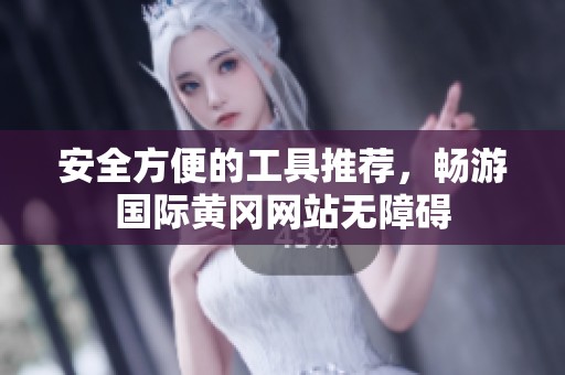 安全方便的工具推荐，畅游国际黄冈网站无障碍