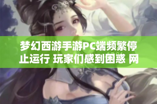 梦幻西游手游PC端频繁停止运行 玩家们感到困惑 网易官方回应引热议