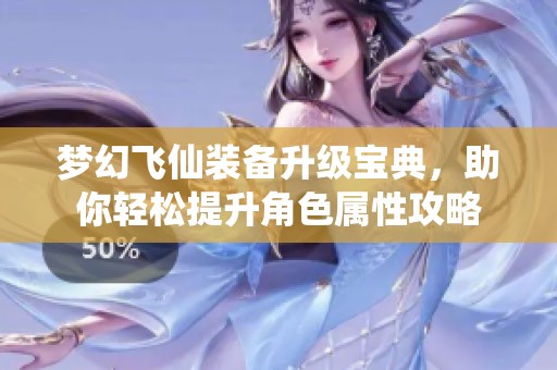 梦幻飞仙装备升级宝典，助你轻松提升角色属性攻略