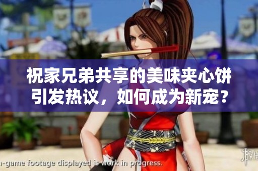 祝家兄弟共享的美味夹心饼引发热议，如何成为新宠？