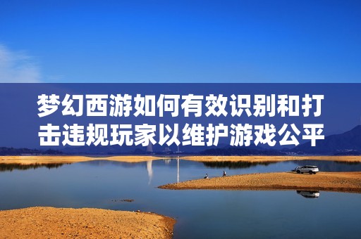 梦幻西游如何有效识别和打击违规玩家以维护游戏公平性