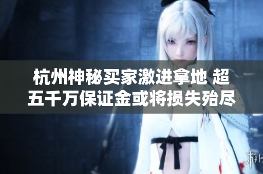 杭州神秘买家激进拿地 超五千万保证金或将损失殆尽