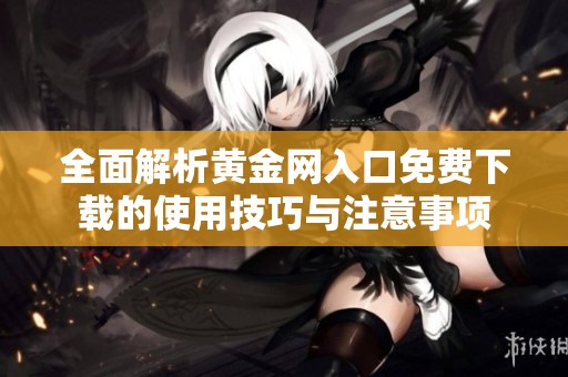 全面解析黄金网入口免费下载的使用技巧与注意事项