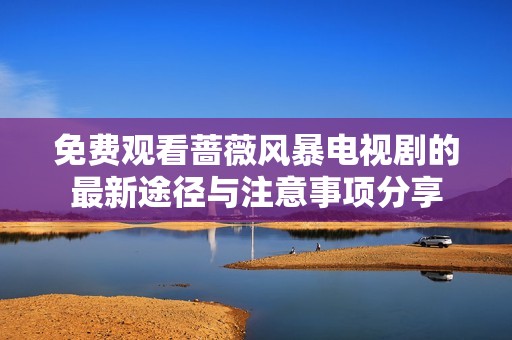 免费观看蔷薇风暴电视剧的最新途径与注意事项分享