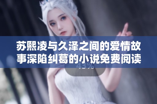 苏熙凌与久泽之间的爱情故事深陷纠葛的小说免费阅读推荐