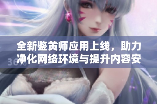 全新鉴黄师应用上线，助力净化网络环境与提升内容安全性
