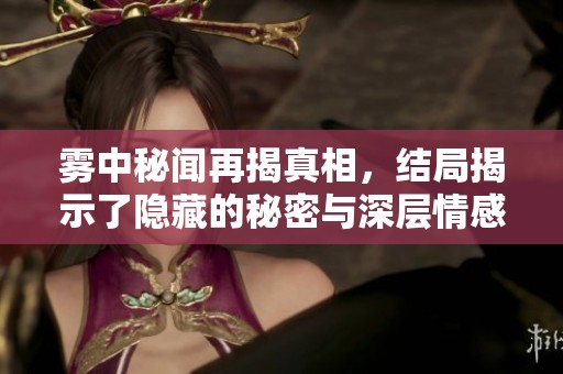 雾中秘闻再揭真相，结局揭示了隐藏的秘密与深层情感