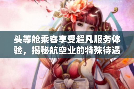 头等舱乘客享受超凡服务体验，揭秘航空业的特殊待遇与细节