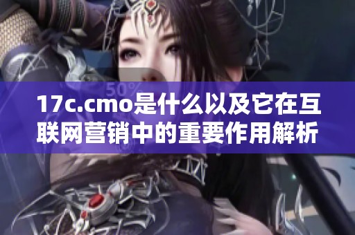 17c.cmo是什么以及它在互联网营销中的重要作用解析