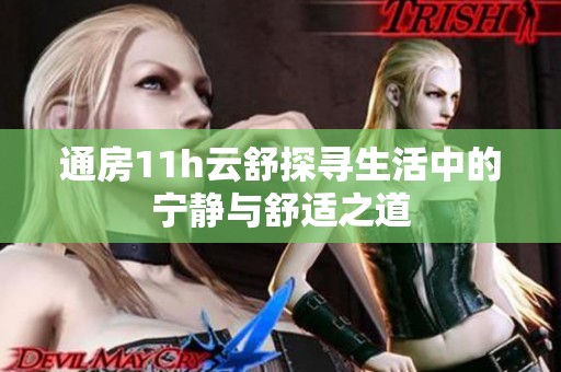 通房11h云舒探寻生活中的宁静与舒适之道