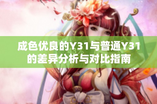 成色优良的Y31与普通Y31的差异分析与对比指南