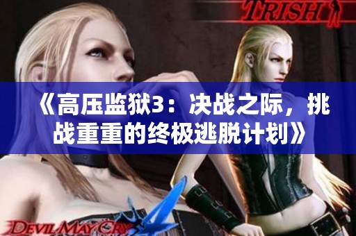 《高压监狱3：决战之际，挑战重重的终极逃脱计划》