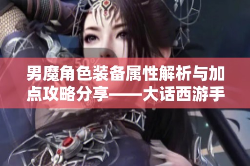 男魔角色装备属性解析与加点攻略分享——大话西游手游玩家必看