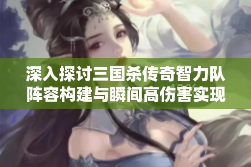 深入探讨三国杀传奇智力队阵容构建与瞬间高伤害实现策略