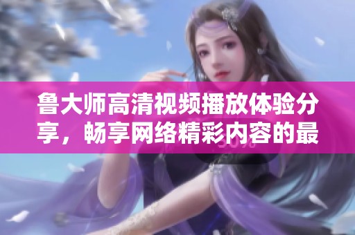 鲁大师高清视频播放体验分享，畅享网络精彩内容的最佳选择