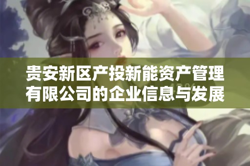 贵安新区产投新能资产管理有限公司的企业信息与发展动态分析