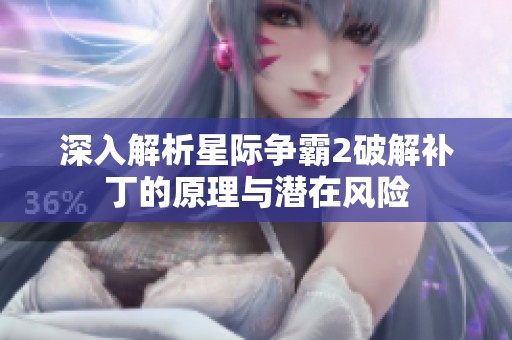 深入解析星际争霸2破解补丁的原理与潜在风险