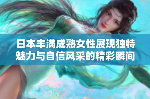 日本丰满成熟女性展现独特魅力与自信风采的精彩瞬间