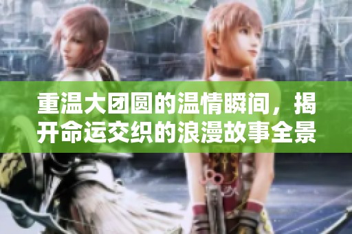 重温大团圆的温情瞬间，揭开命运交织的浪漫故事全景尽览