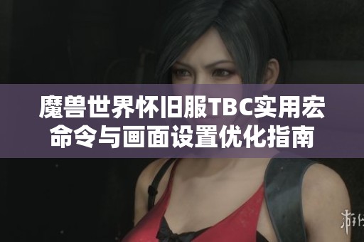 魔兽世界怀旧服TBC实用宏命令与画面设置优化指南